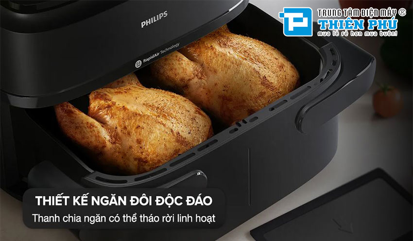 Nồi Chiên Không Dầu Philips NA150/00 7.1 Lít