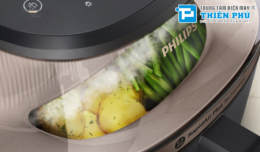 Nồi Chiên Không Dầu Philips NA543/00 7.2 Lít