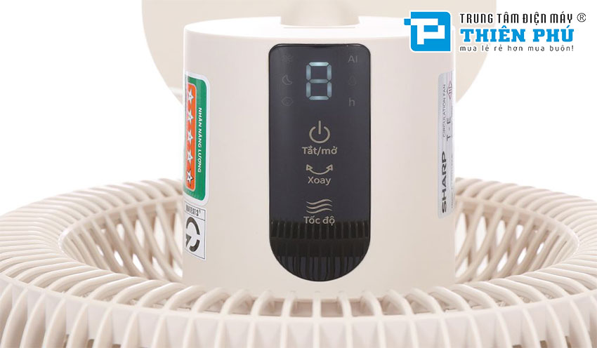 Quạt Đứng Tuần Hoàn Sharp PJ-CD114V-C
