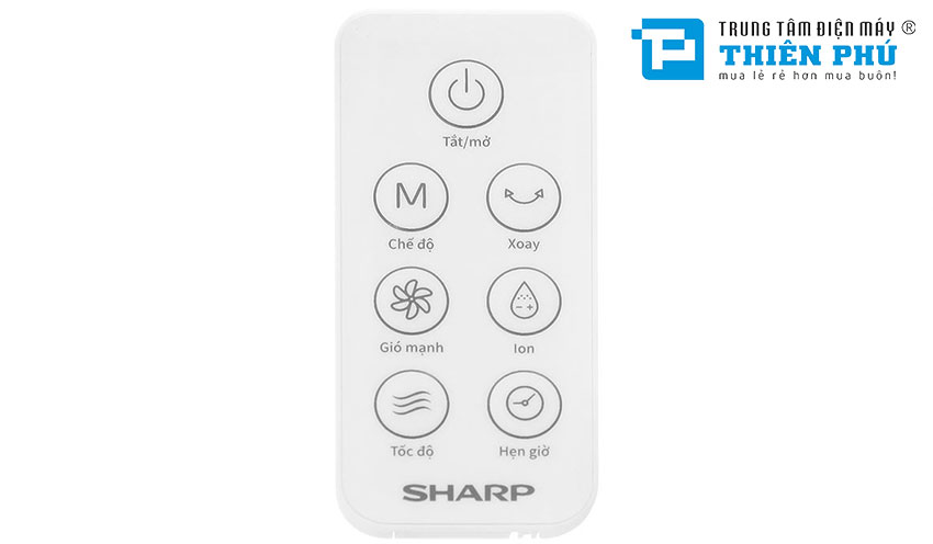 Quạt Đứng Tuần Hoàn Sharp PJ-CD114V-C