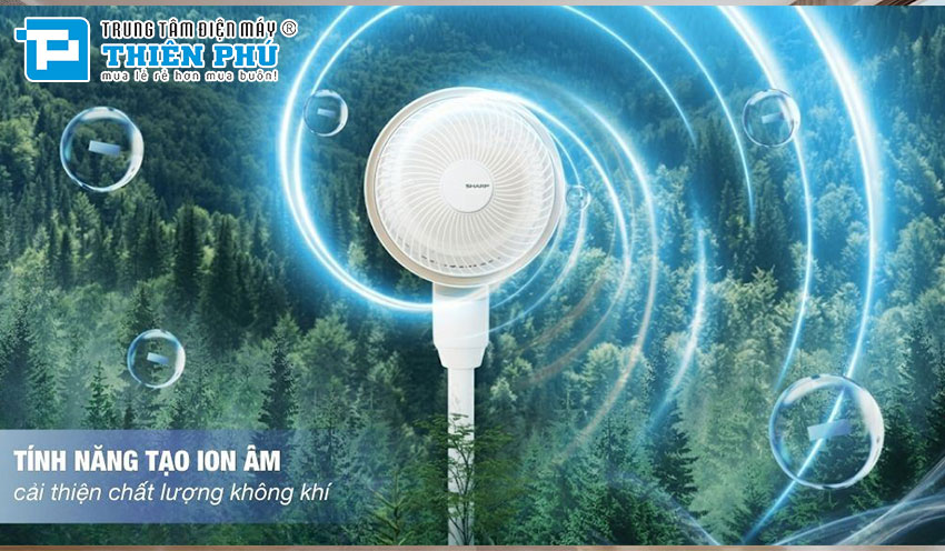 Quạt Đứng Tuần Hoàn Sharp PJ-CD603V-C