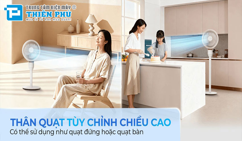Quạt Đứng Tuần Hoàn Sharp PJ-CD603V-C