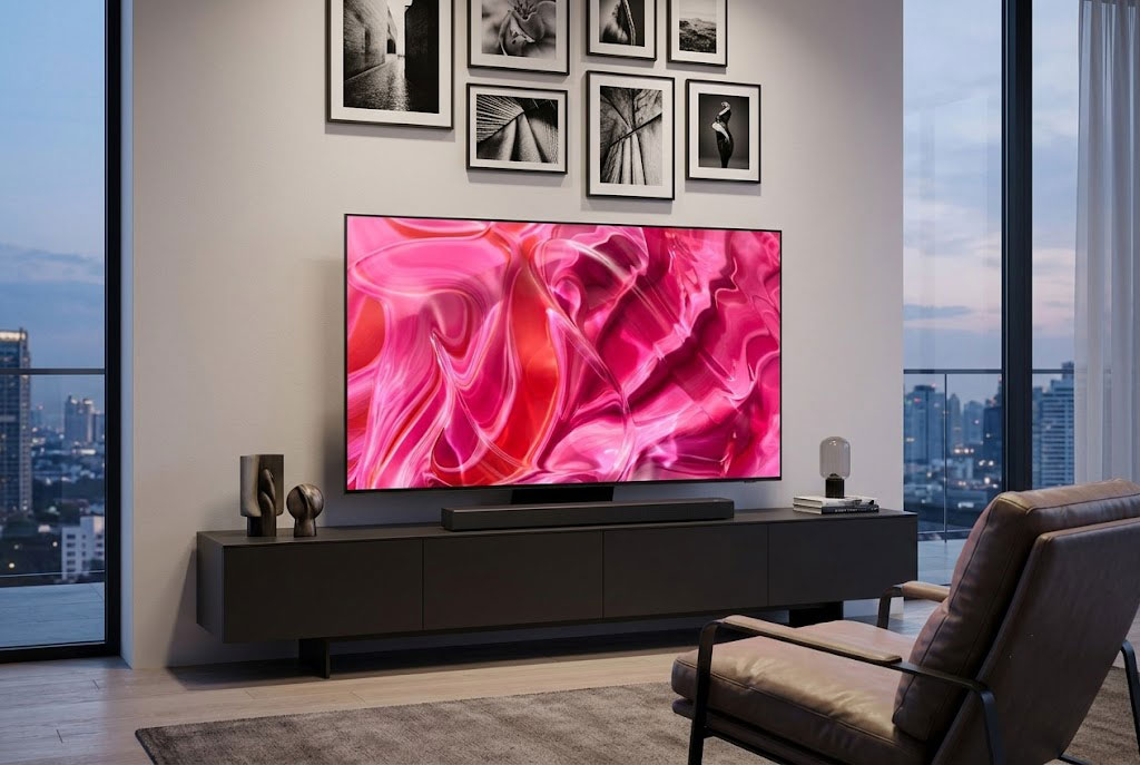 Review Smart Tivi Samsung OLED 4K 77 inch QA77S90HAKXXV có xứng đáng đầu tư?