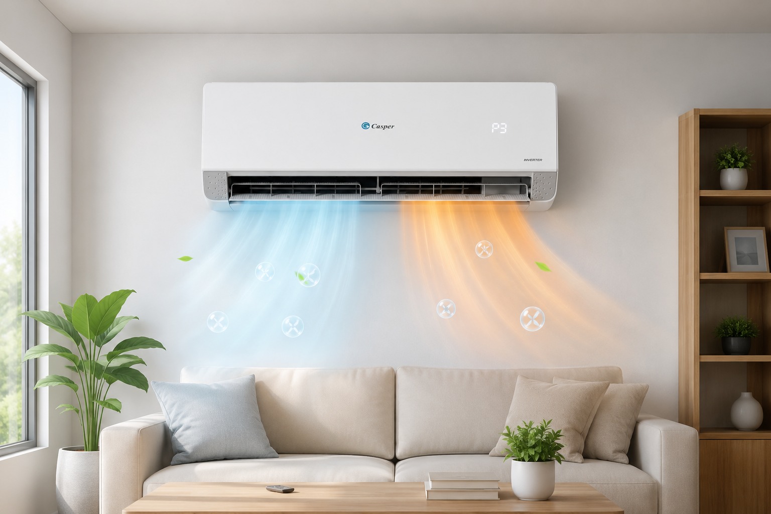 Đập tan định kiến của rẻ là của ôi đối với điều hòa Casper inverter QC-09IU36A