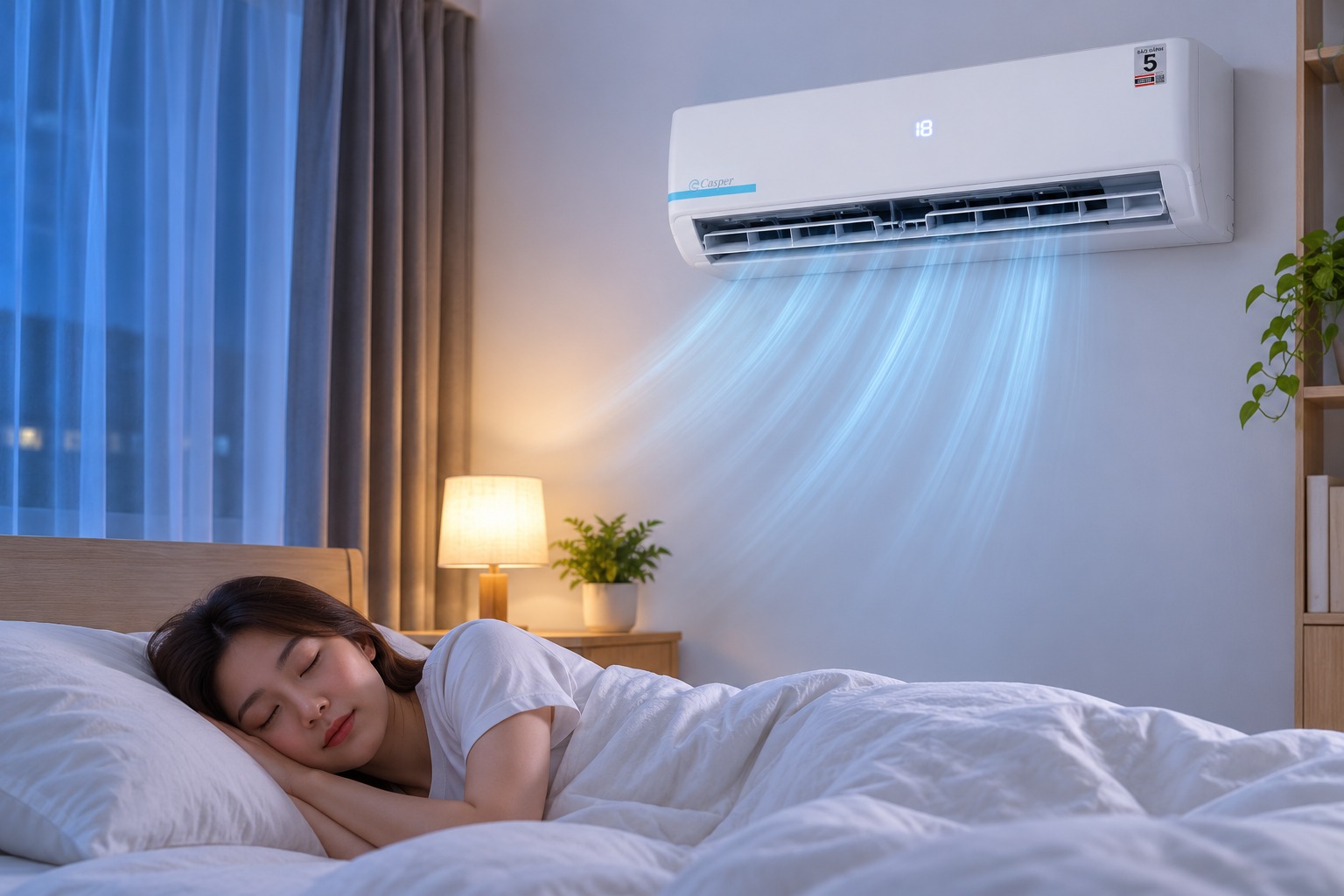 Máy cơ hoạt động có ồn ào? Đánh giá độ ồn trên điều hòa Casper giá rẻ SC-09FB36A