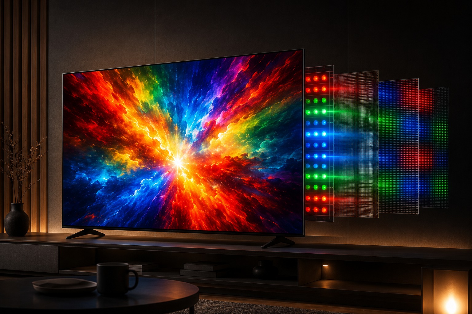 Khám phá công nghệ đèn nền True RGB trên Google Tivi Sony Bravia 7 II ra mắt 2026