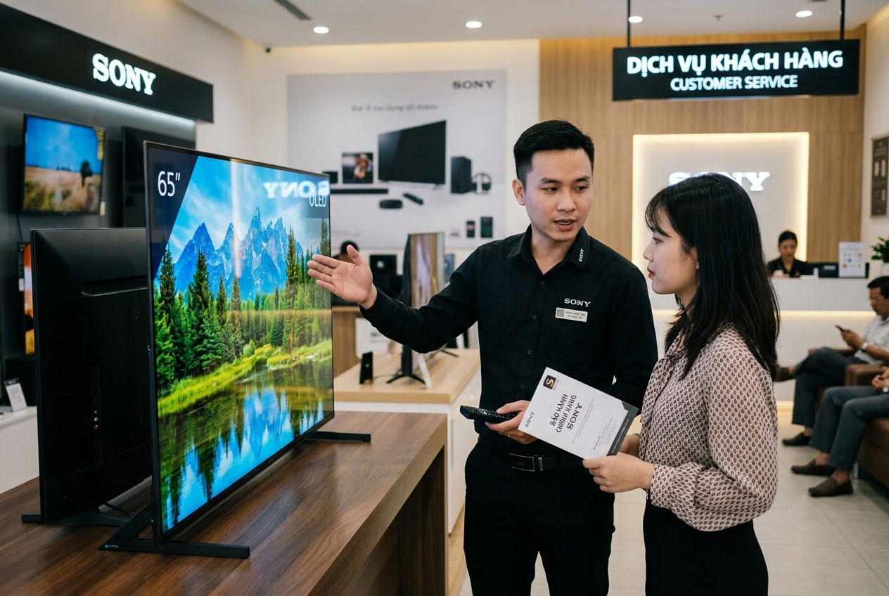 Chính sách bảo hành tivi Sony: Những điều bạn cần biết để không bị từ chối