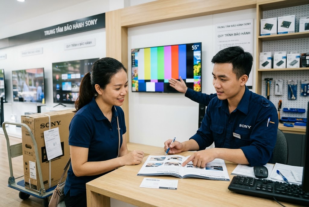 Chính sách bảo hành tivi Sony: Những điều bạn cần biết để không bị từ chối