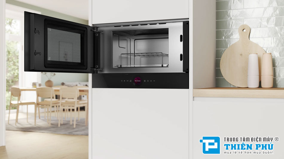 Lò Vi Sóng Kèm Nướng Bosch BEL7321B1 21 Lít Series 8