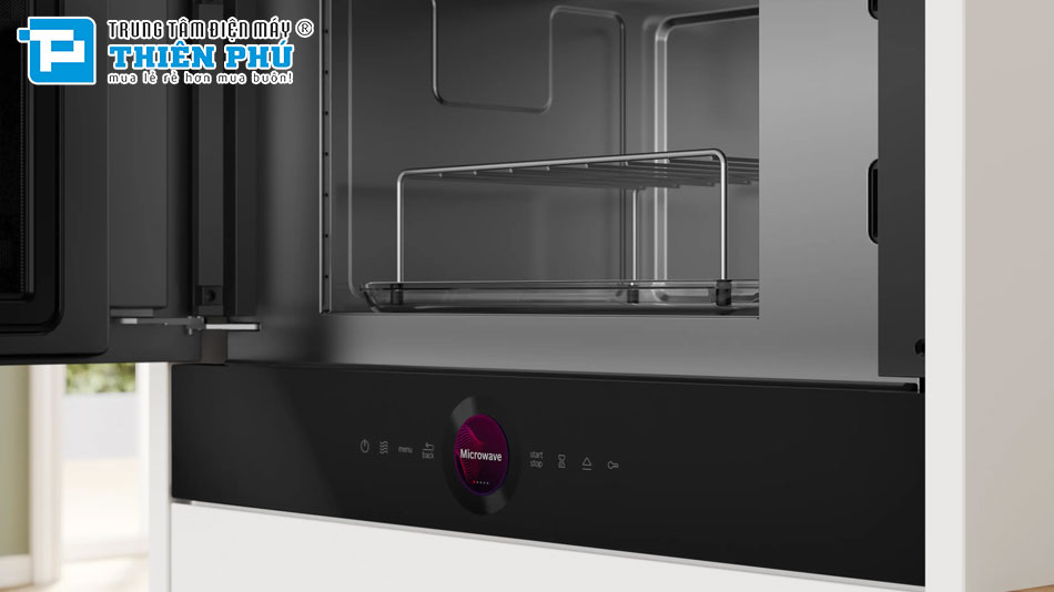 Lò Vi Sóng Kèm Nướng Bosch BEL7321B1 21 Lít Series 8