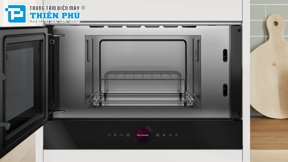 Lò Vi Sóng Kèm Nướng Bosch BEL7321B1 21 Lít Series 8