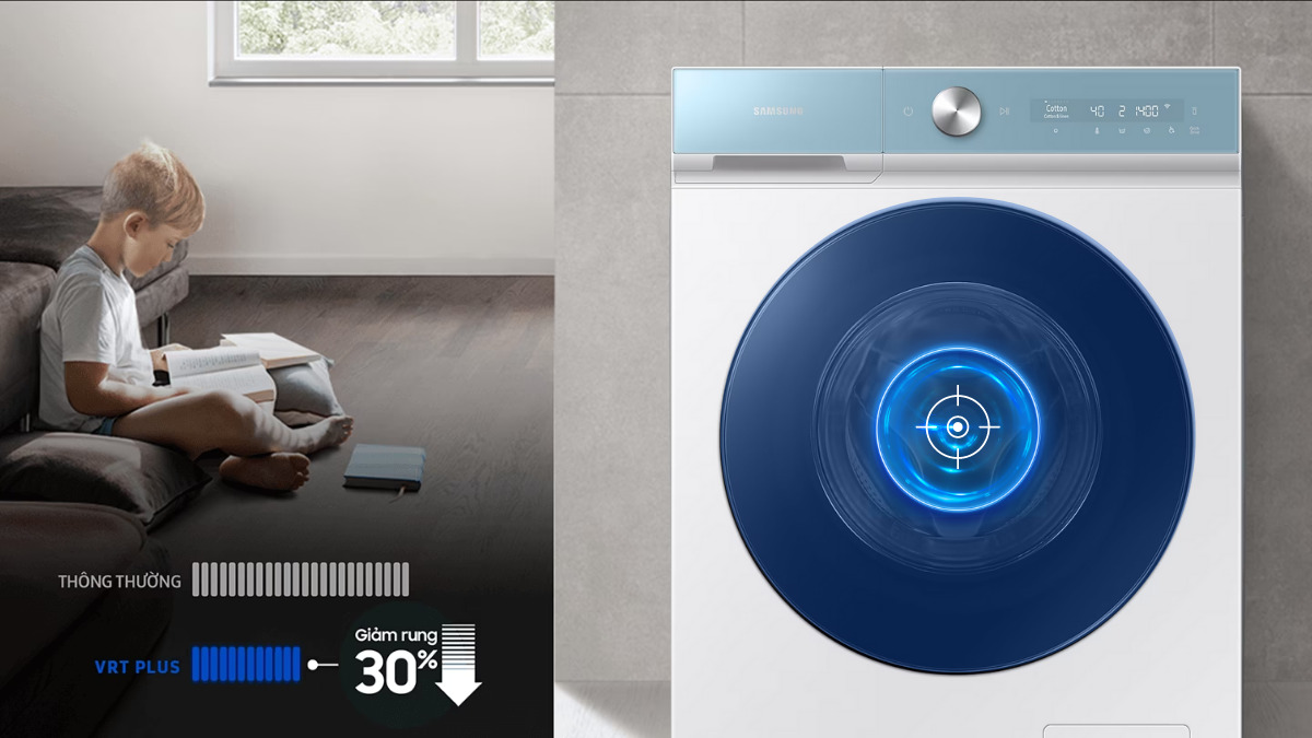 6 ưu điểm máy giặt sấy Samsung giá rẻ WD14BB944DGM/SV thuyết phục người dùng 