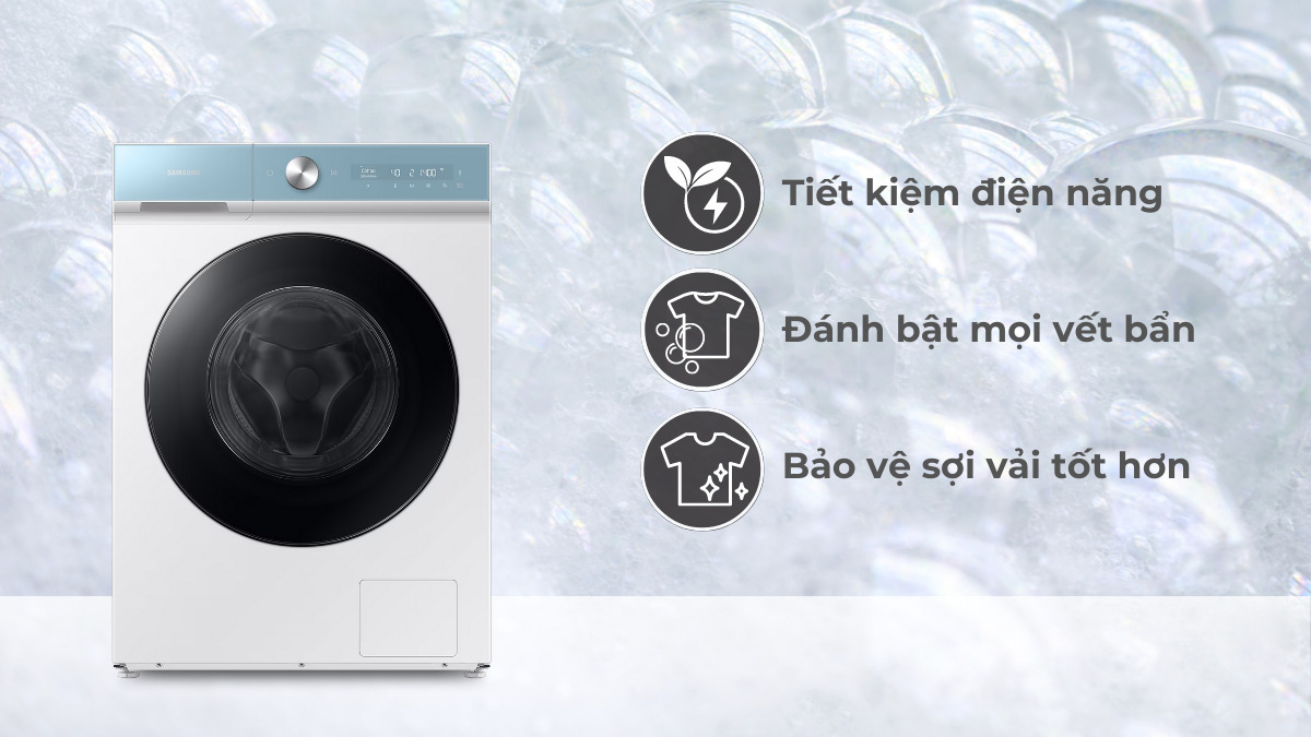 6 ưu điểm máy giặt sấy Samsung giá rẻ WD14BB944DGM/SV thuyết phục người dùng 
