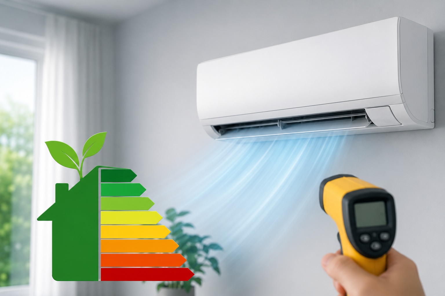 Đánh giá chỉ số hiệu suất năng lượng CSPF thực tế của điều hòa Daikin 18000btu FTKB50ZVMV