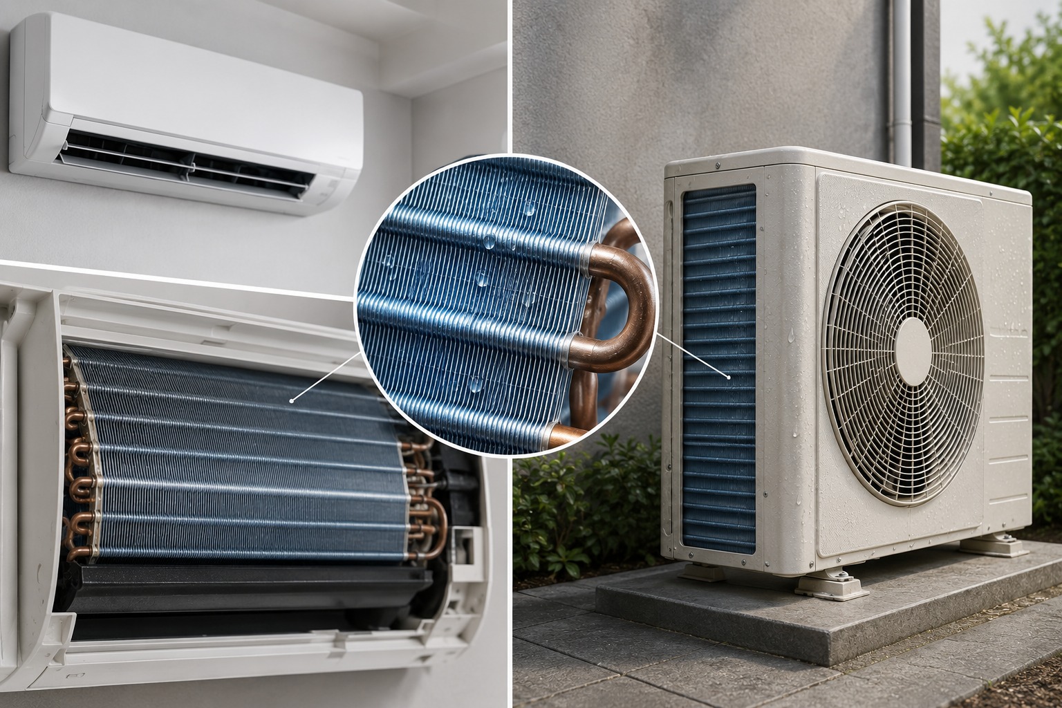 Đánh giá độ bền linh kiện và khả năng chống ăn mòn của dàn tản nhiệt điều hòa Daikin FTHB35ZVMV