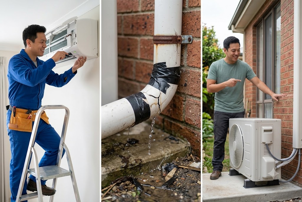 Mới mua điều hòa về đã bị chảy nước, kêu to là lỗi do máy hay lỗi thợ lắp đặt?