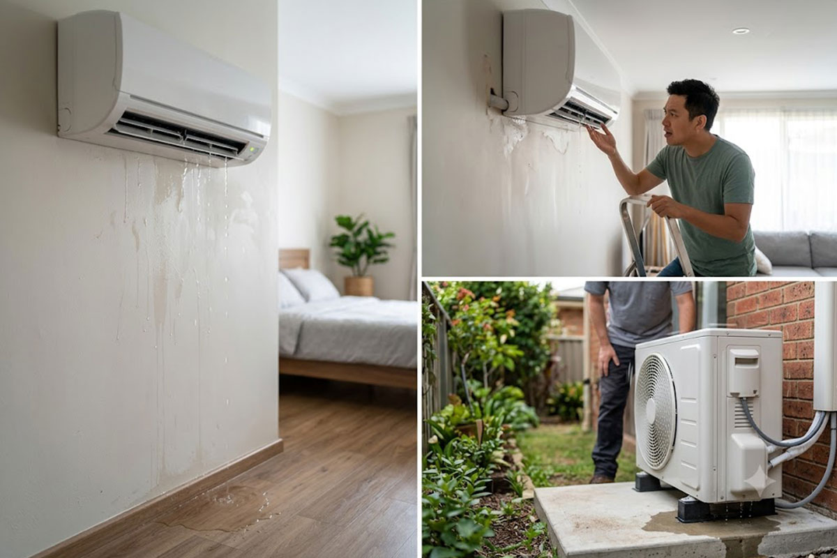 Mới mua điều hòa về đã bị chảy nước, kêu to là lỗi do máy hay lỗi thợ lắp đặt?