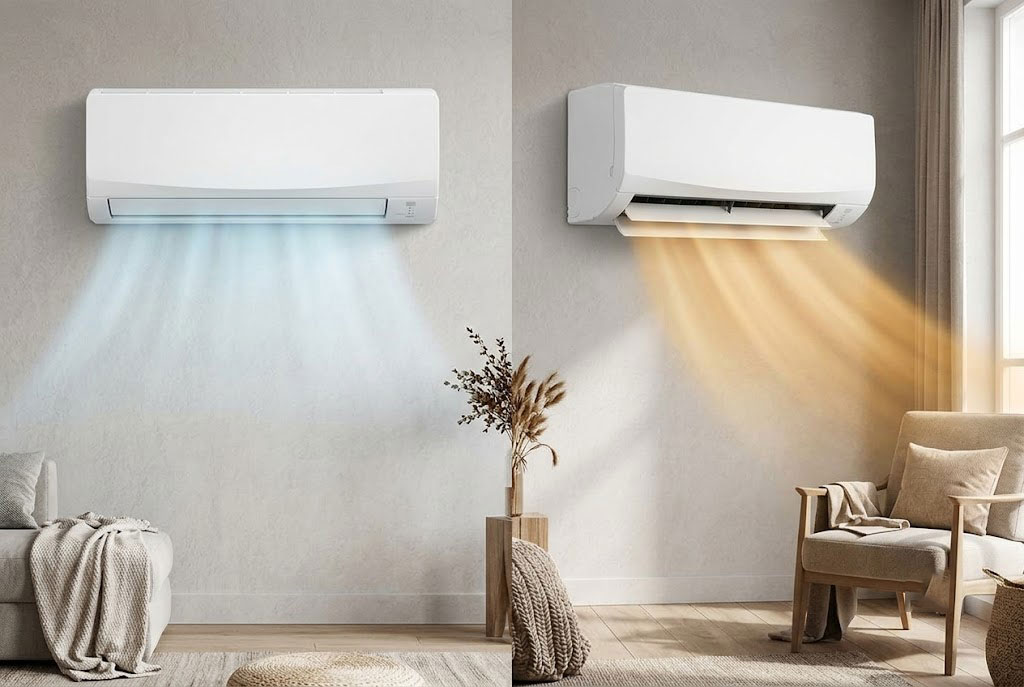 Có sưởi nhẹ: Nên chọn điều hòa Daikin 1 chiều FTHB60ZVMV hay máy 2 chiều?