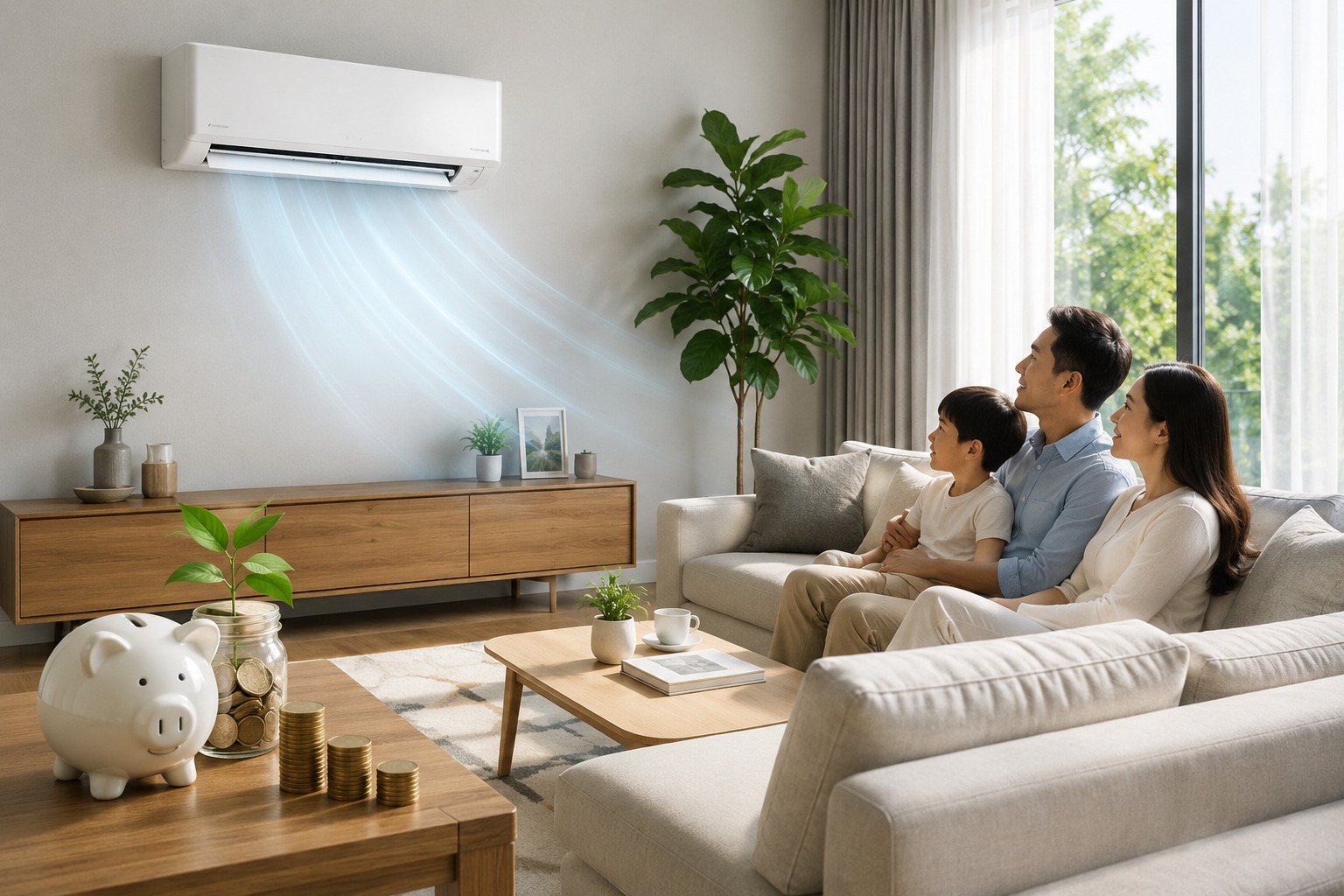 Đầu tư 1 lần, tiết kiệm 10 năm: Lý do nên chọn điều hòa Daikin 1 chiều FTKB60ZVMV
