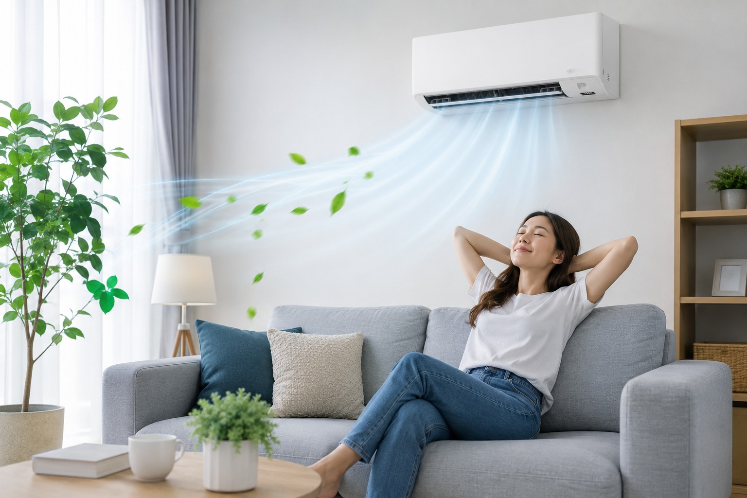 Bí quyết dùng điều hòa Daikin 9000btu inverter FTKY25ZVMV thả ga không lo tiền điện