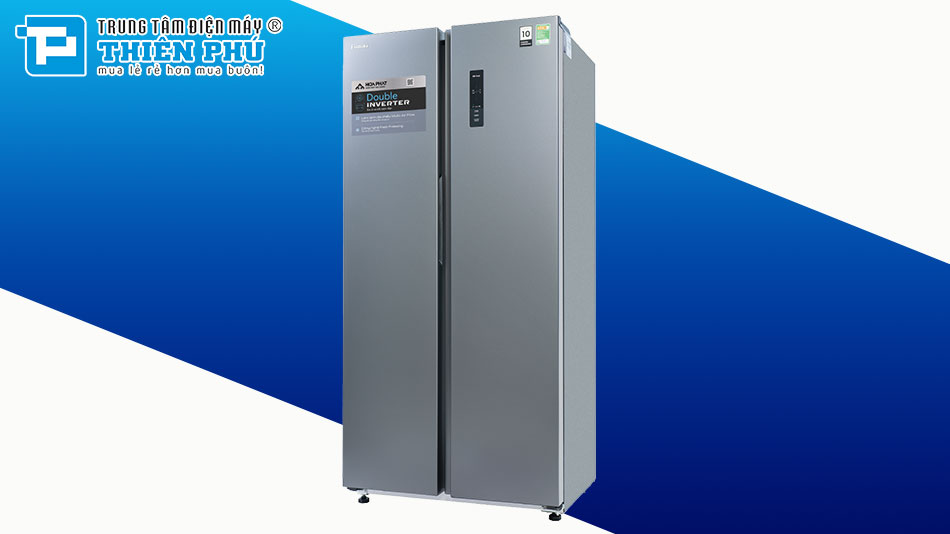 Tủ Lạnh Funiki Inverter 430 Lít Side By Side HR SS8430SDG