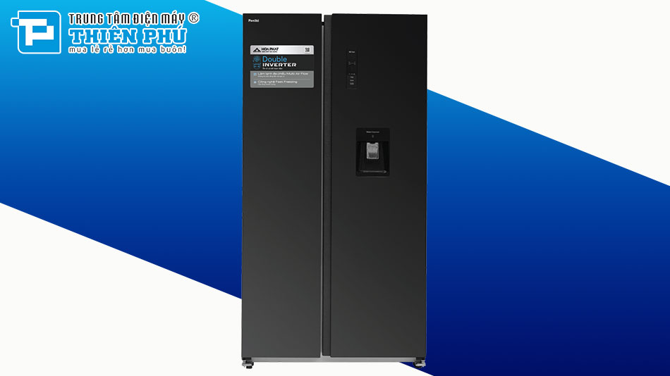 Tủ Lạnh Funiki Inverter 535 Lít Side By Side HR SS8535TDG