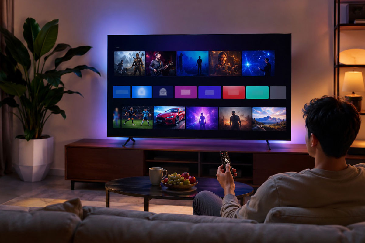 Hướng dẫn cách Setup kho ứng dụng giải trí đỉnh cao trên các dòng Google Tivi Sony