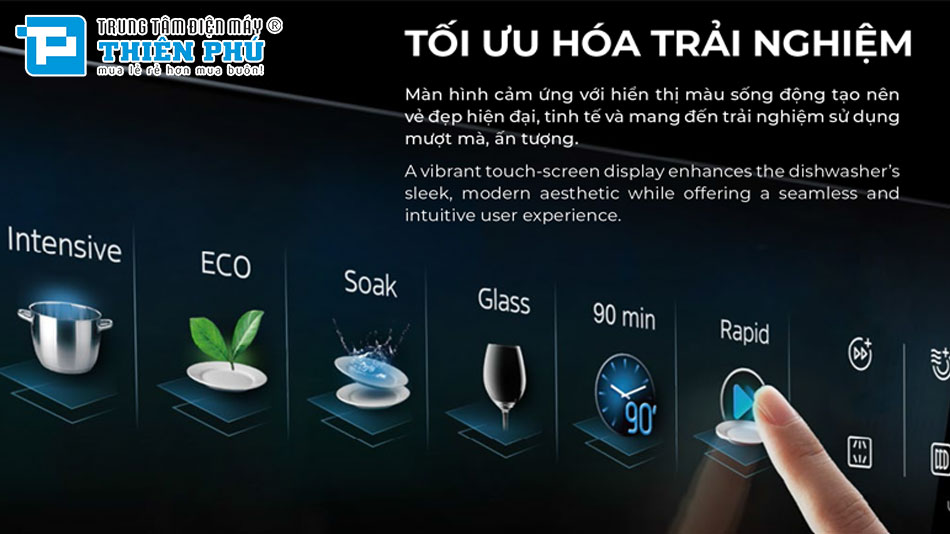 Máy Rửa Bát Hafele 15 Bộ HDW-F6052G (535.29.652)