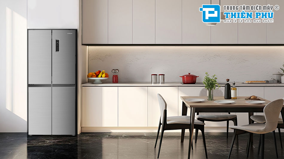Tủ Lạnh Hitachi Inverter Multi Door 422 Lít HR4N7462DSXVN