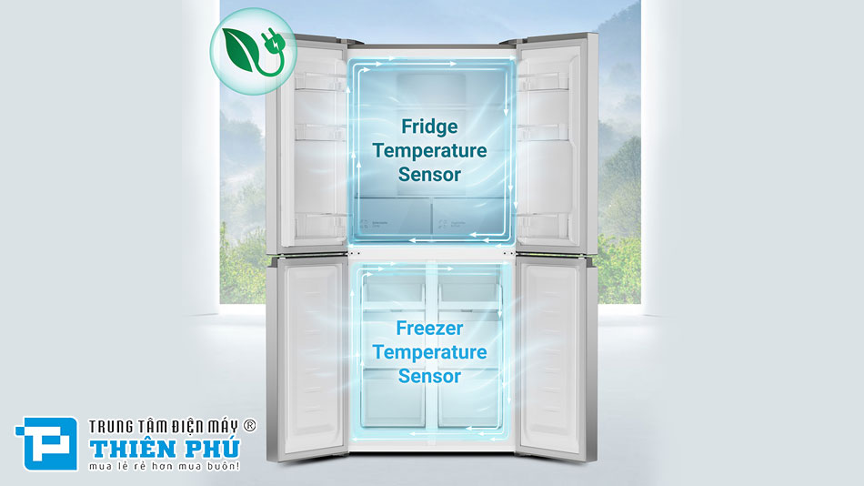 Tủ Lạnh Hitachi Inverter Multi Door 422 Lít HR4N7462DSXVN