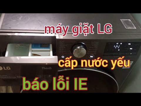 7 Lỗi máy giặt LG cửa ngang FX1411N5G thường gặp và cách khắc phục hiệu quả 
