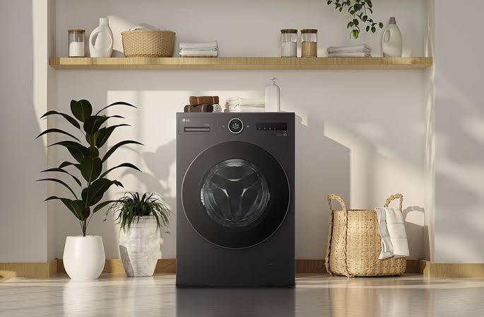 Máy giặt LG 12kg FX1412N5G công nghệ giặt thông minh 2026