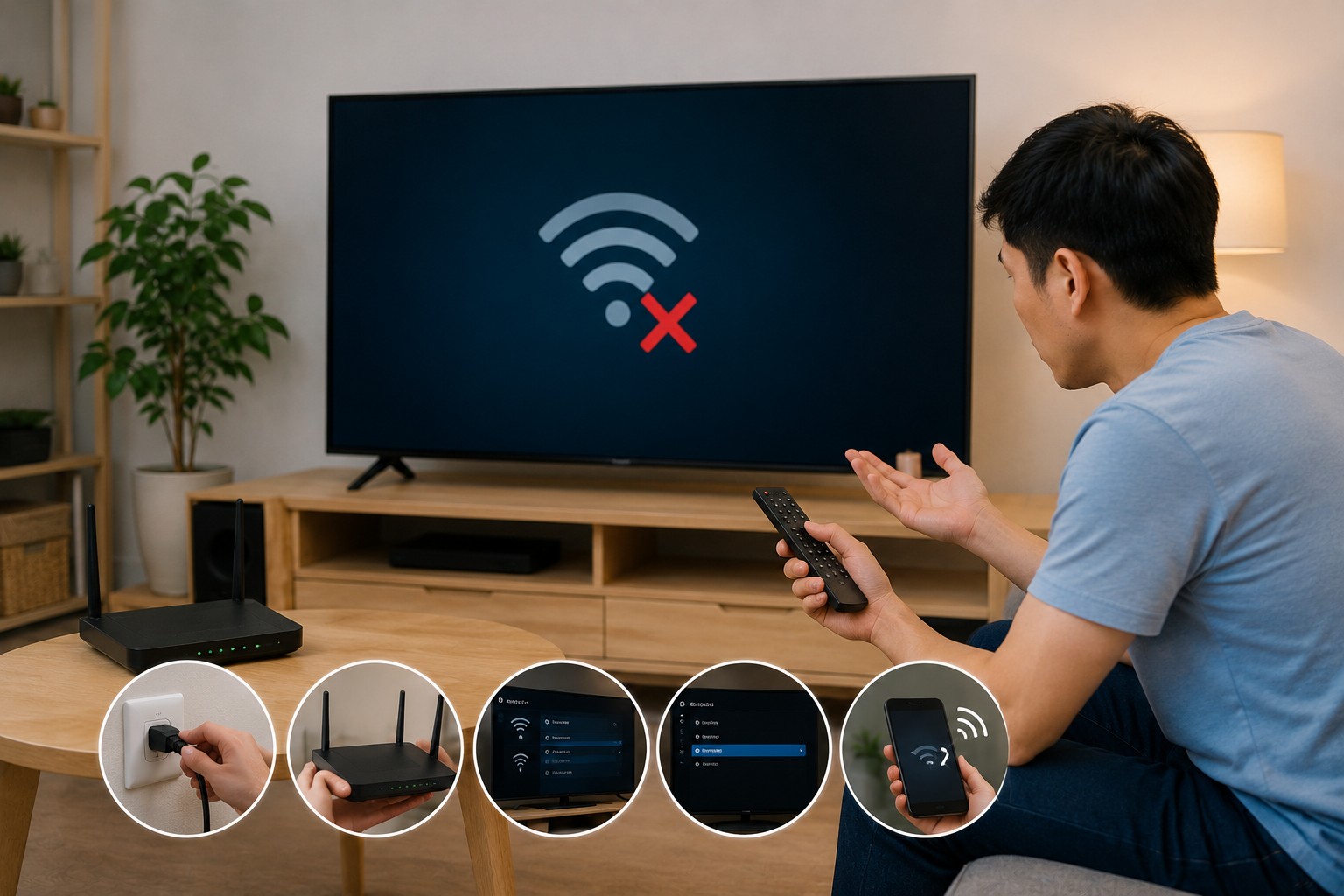 Tivi báo lỗi kết nối mạng? Hãy thử ngay 5 cách khắc phục sau đây