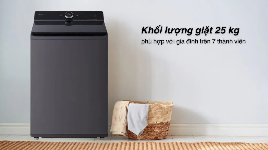 3 chiếc máy giặt LG cửa trên khối lượng lớn được bán chạy nhất hiện nay 