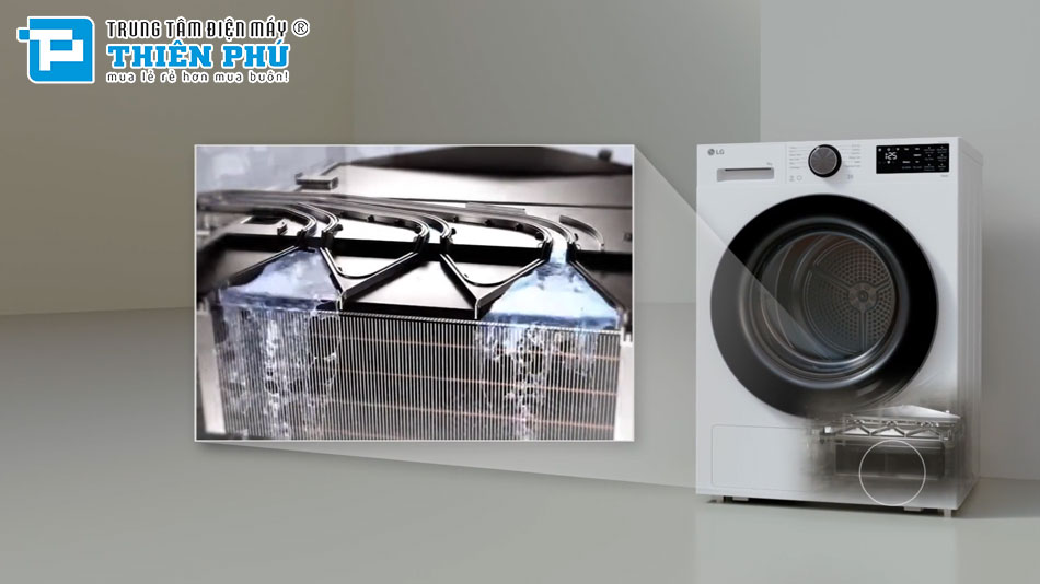 Máy Sấy Quần Áo LG Inverter 12Kg RX12VHP5G