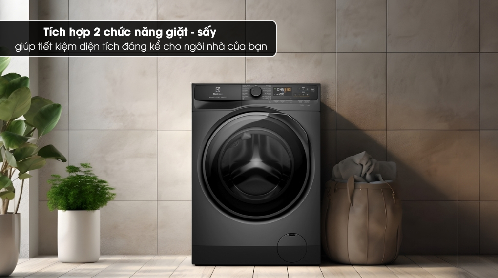 Hưỡng dẫn sử dụng máy giặt sấy Electrolux 13kg sấy 9kg EWW1343P5SC cho người mới