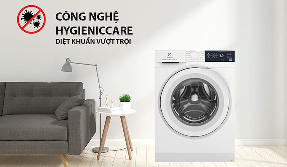 Giá 7.500.000đ : Máy giặt Electrolux 10kg cửa ngang EWF1024D3WC đáng đầu tư