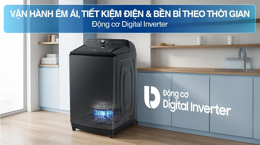 Máy giặt Samsung giá rẻ 23kg WA23A8377GV/SV nhập khẩu từ đâu? Chính sách bảo hành thế nào?