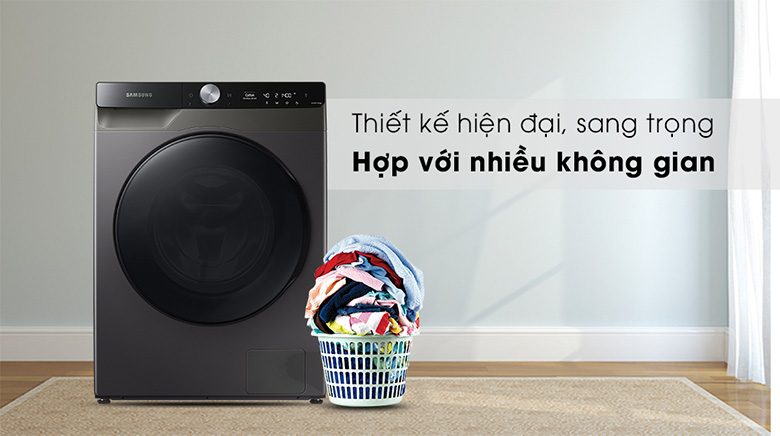 Máy giặt Samsung 11kg sấy 7kg WD11T734DBX/SV- Sản phẩm cho gia đình Việt 