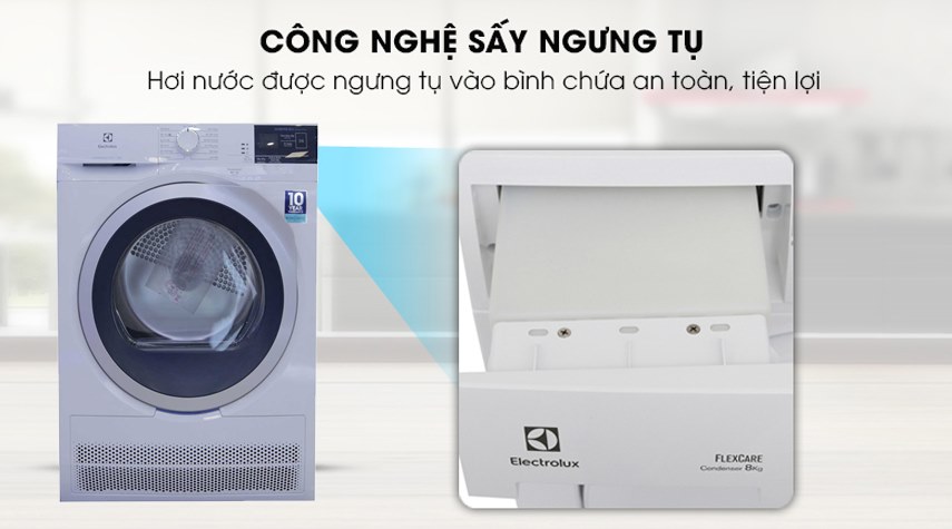 Máy giặt sấy Electrolux 9kg EWW9024P3WC có bền bằng máy giặt thông thường không?