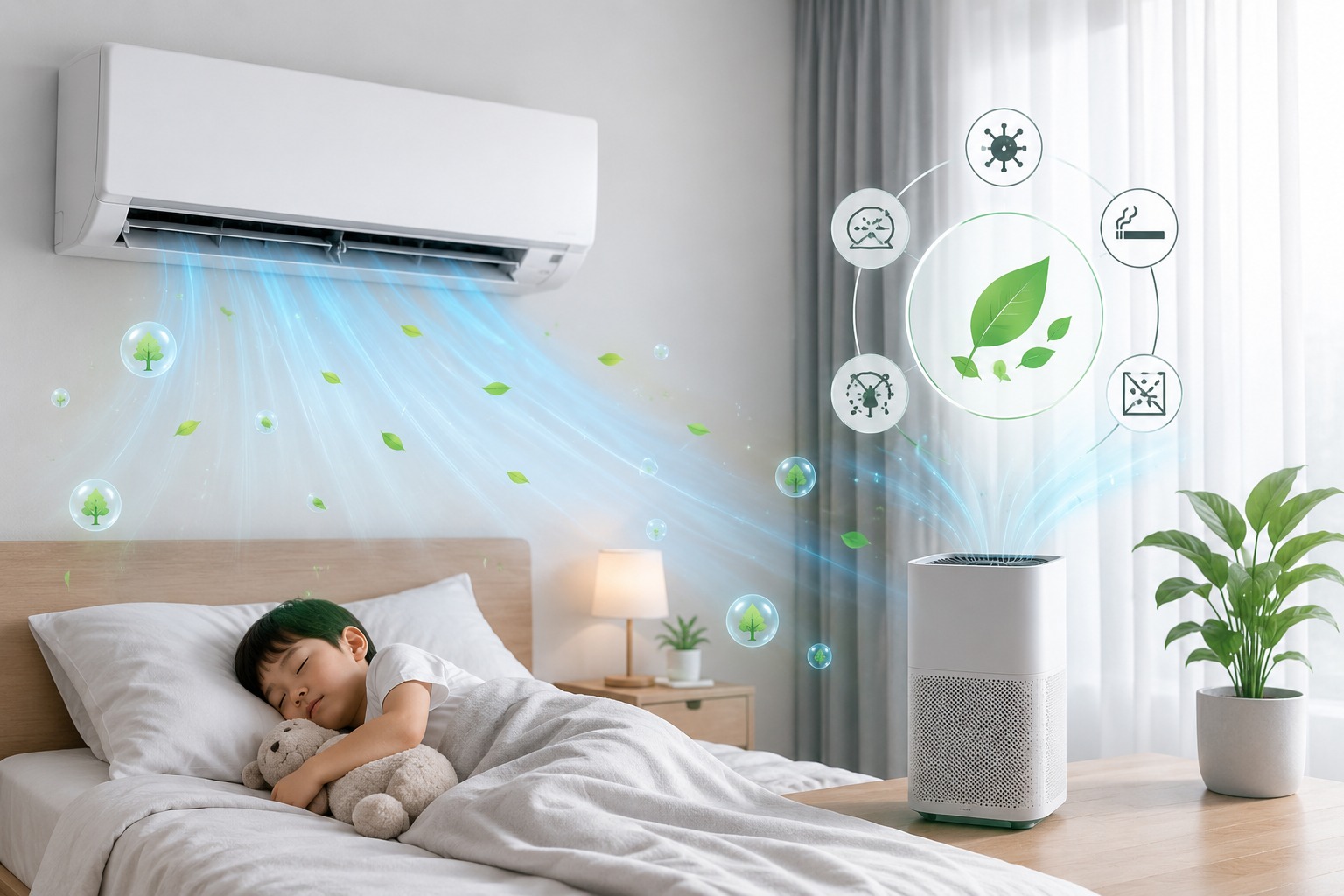 Điều hòa Panasonic CS-XU9BKH-8 nổi bật với tính năng lọc không khí, vậy có phải bật 24/7 không?