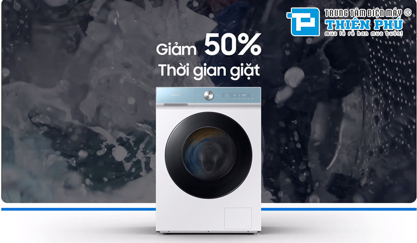Máy giặt sấy Samsung giá rẻ WD14BB944DGM/SV tốn bao nhiêu điện một tháng?