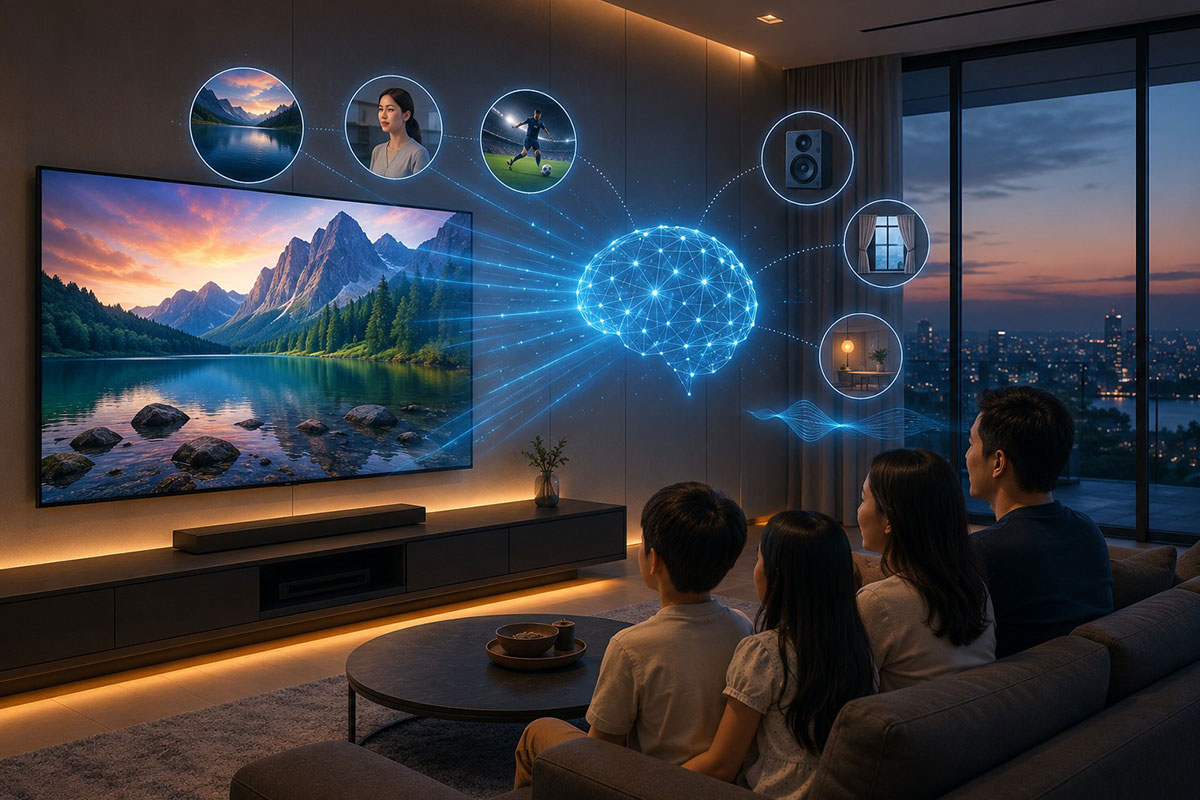 Ngoài giúp hiển thị đẹp, trí tuệ nhân tạo Vision AI trên tivi Samsung còn làm được gì?
