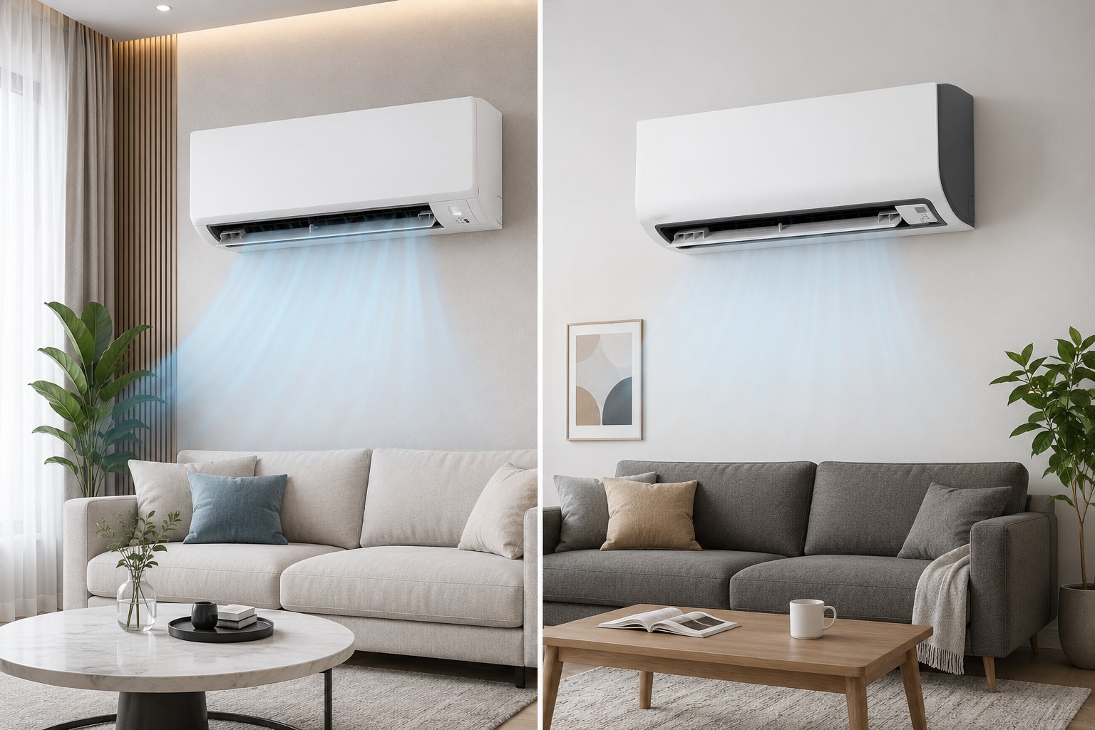 So sánh điều hòa Daikin FTKY60ZVMV và FTKF60ZVMV, nên chọn loại cao cấp hay tiêu chuẩn?