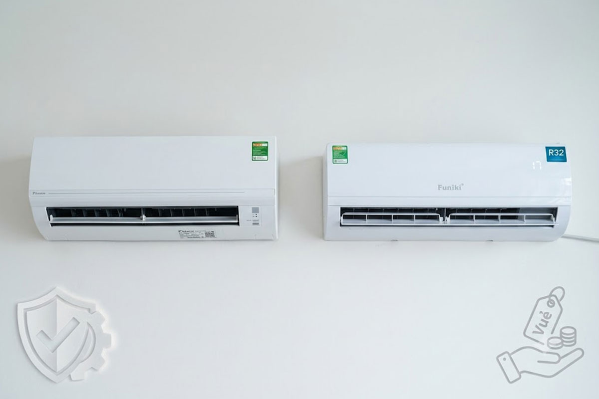 So sánh điều hòa Daikin FTF25XAV1V và Funiki HSC09TMU, nên chọn vua bền hay vua rẻ?