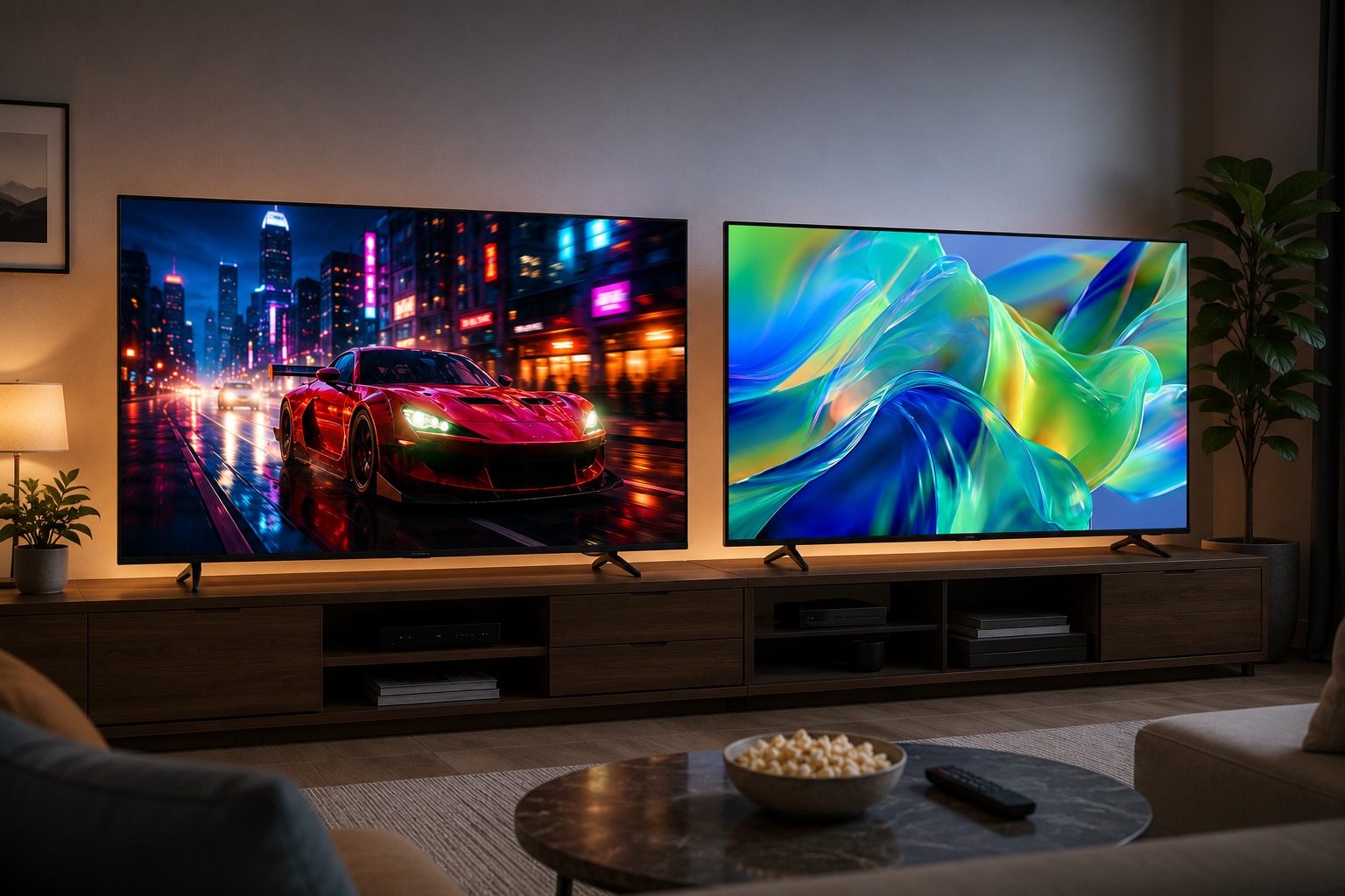 So sánh chất lượng giữa tivi Sony K-55XR30M2 và Samsung UA55M1EH cùng ra mắt 2026