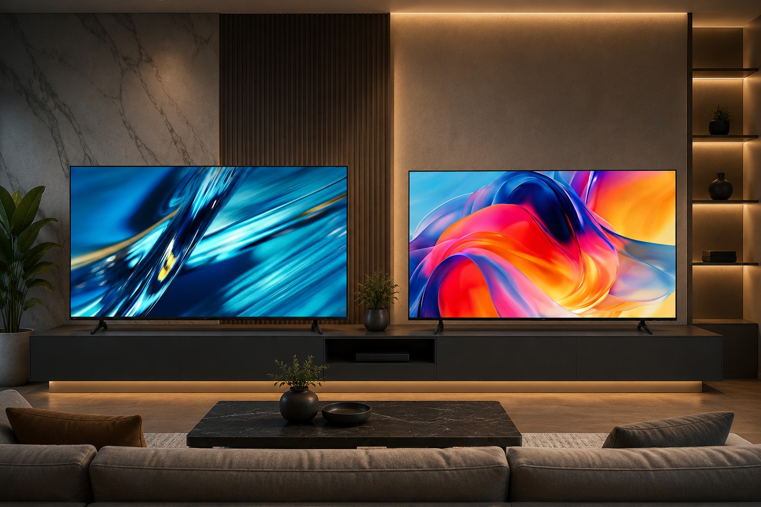 So sánh tivi Sony K-65XR30M2 và Samsung UA65M71HAKXXV, tivi 65 inch nào xem thích hơn?