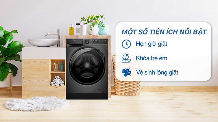 Đánh giá chất lượng máy giặt Electrolux cửa ngang 10kg EWF1023P5SC