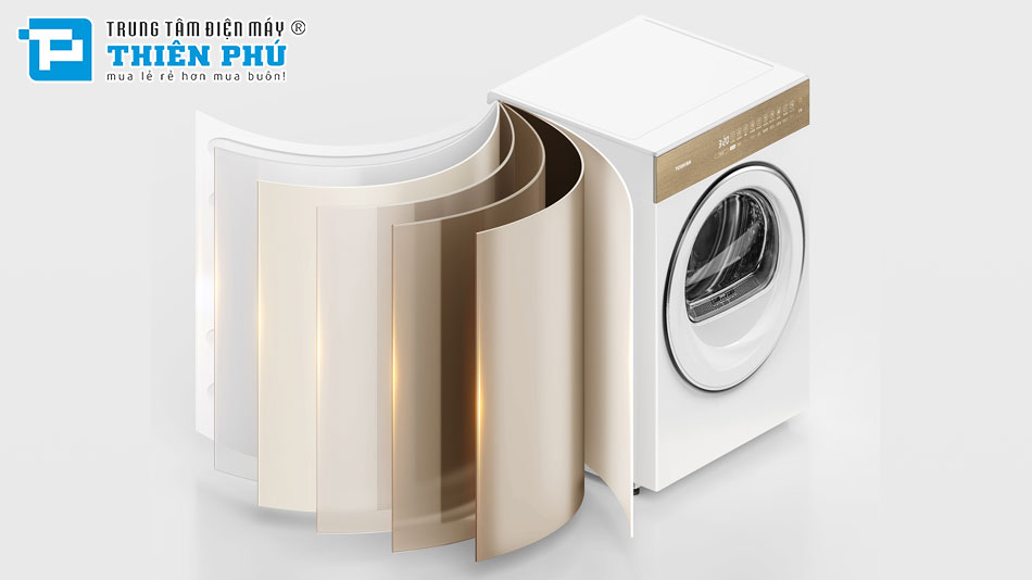 Máy Sấy Quần Áo Toshiba 9kg TD-T37BS100HWV(WT) giải pháp sấy thông minh cho mọi gia đình