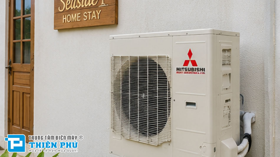 Đánh giá hiệu quả thực tế của dàn nóng Mitsubishi FDC140KXEN6 tại các công trình ven biển
